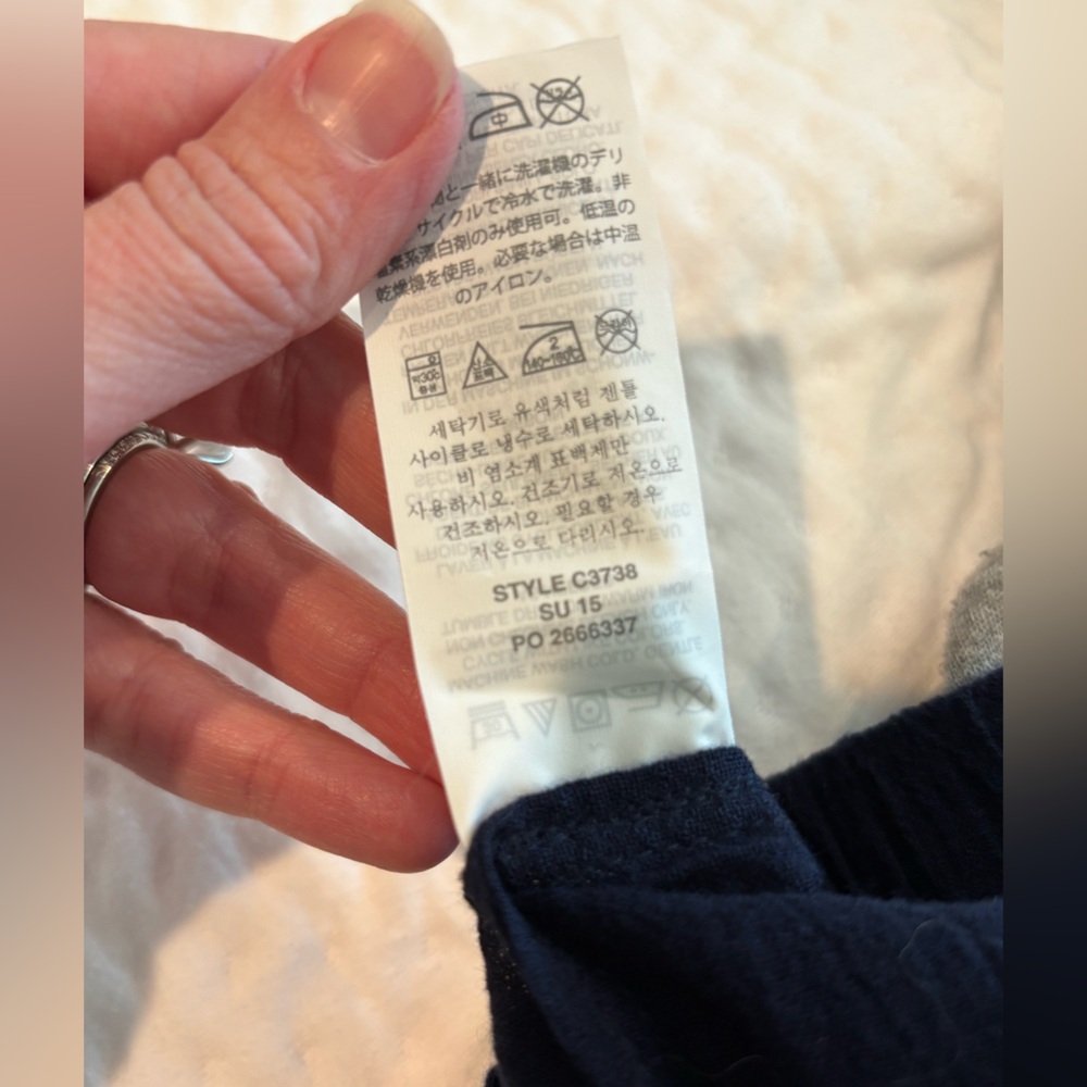 J. Crew Deep navy beachy pants - Picture 5 of 5